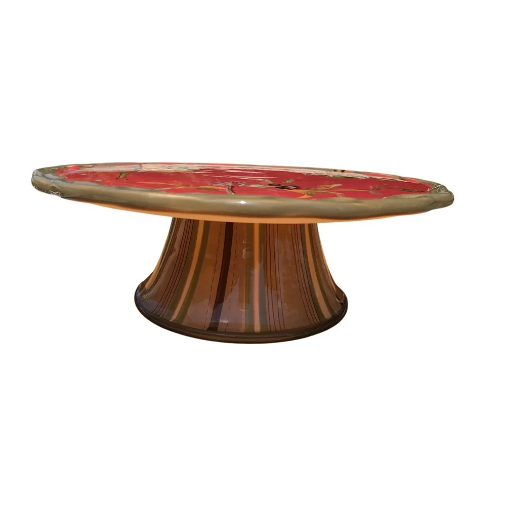 Tracy Porter Octavia Hill Ceramic Cake Stand Dream Delicious Cottagecore Rustic